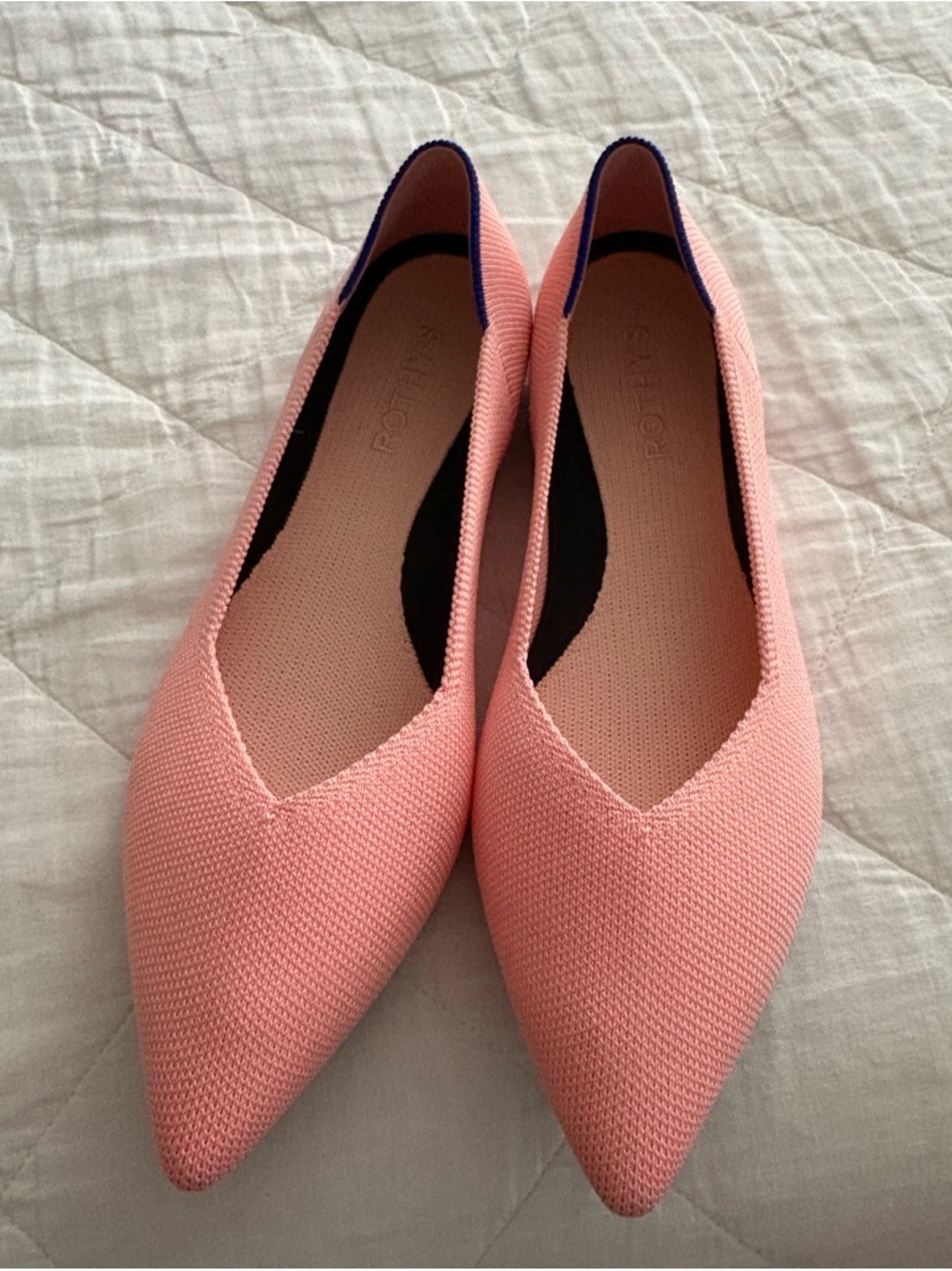 Rothy’s The Point II Carnation 
Size 8.5 NWOT